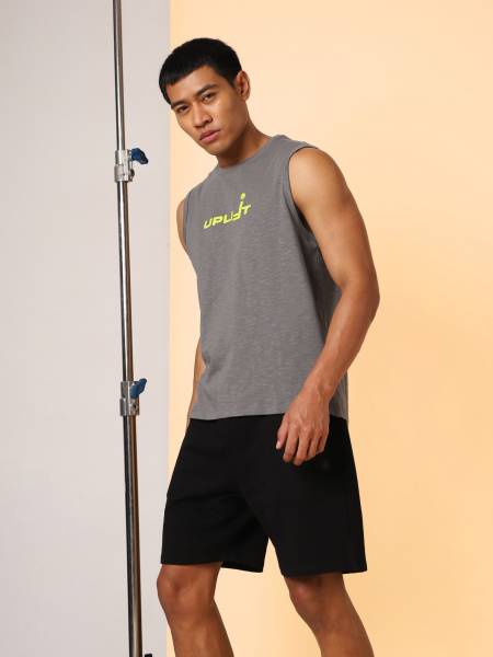 Men's Dark Grey Uplift Muscle Tank