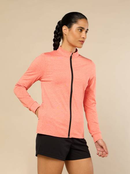 Women's Coral Melange Training Essential Jacket