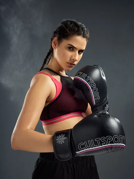 Premium Leather Boxing Gloves with Antimicrobial Lining