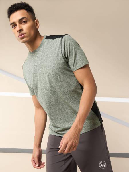 Men's Amp Up Performance Olive Comfortech T-shirt