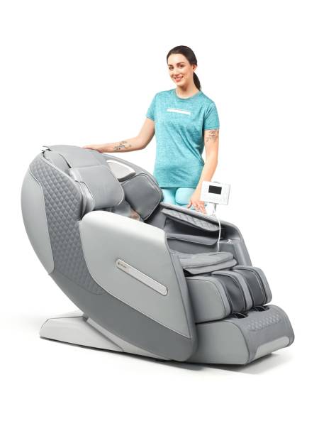 Cult LUXE Massage Chair | Zero Gravity with AI Voice & Bluetooth | 3D Experience | Smart Dial & 18 Preset Programs | Smart Touch Screen