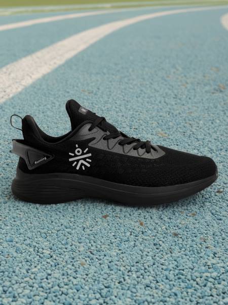 Active Men Running Shoes - Black