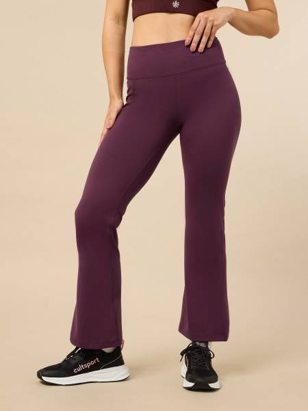 Women's COMFlex Wine Performance Flare Pants