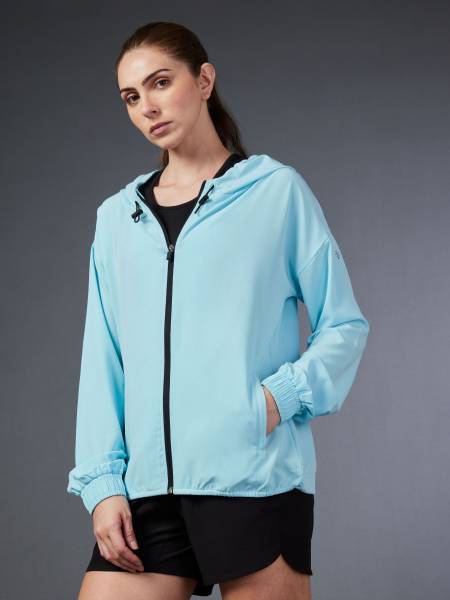 Women's Sky Blue Wind Breaker Jacket