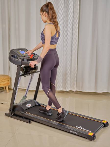 R5, 2HP Motor treadmill with Max weight 100kg & Max speed 14 km/hr (With Massager) (6 Months extended Warranty only on Cultsport.com)