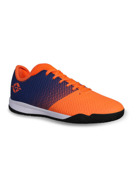 NIVIA Ashtang Futsal Football Shoes for Men (Orange)