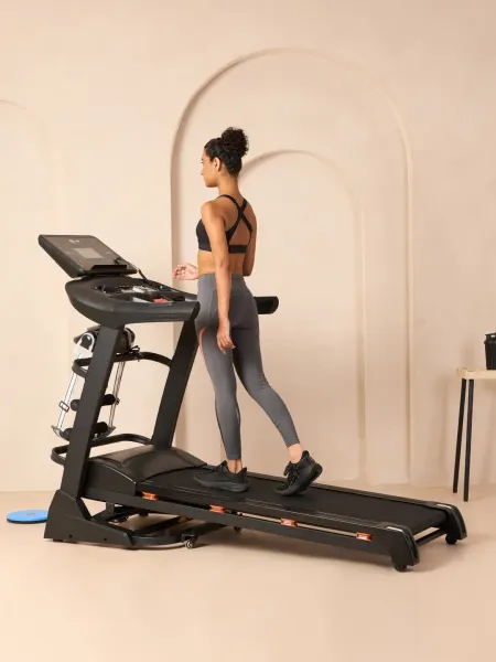 Cultrun M6 Nova 6 HP Peak Treadmill | 15-level Auto-Incline & Massager | Max Weight-140kg | Max Speed-18kmph ( with Extended 6 Months Warranty)