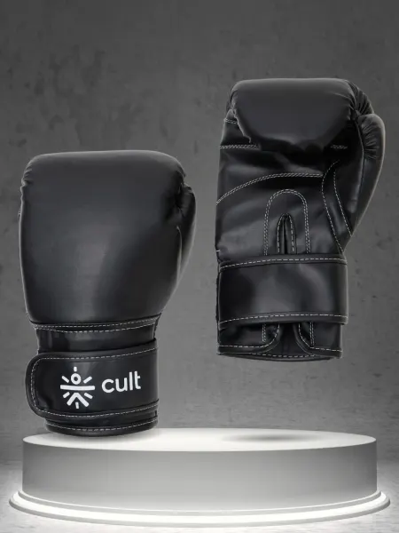 CULT Neo Boxing Gloves - PVC - Black