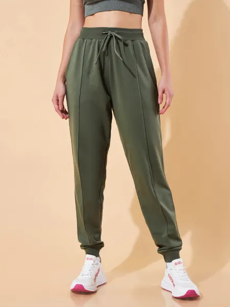 Olive Womens Essential All-Day Joggers