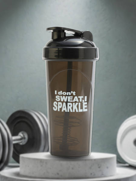 Classic Bottle Shaker 700ml(Grey/Black)