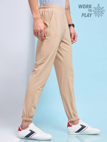 Work to Play Solid Comfort Joggers