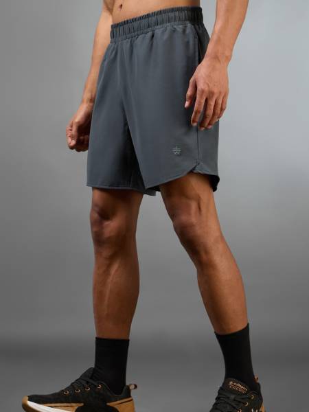 Men's Grey Iconic Running Shorts