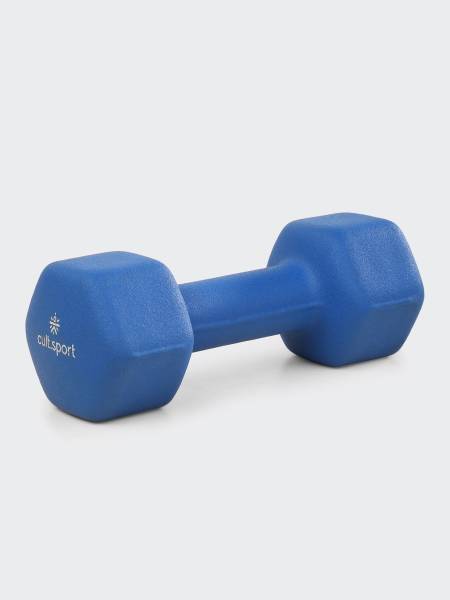 5kgx1 Neoprene Dumbbell | For Home Gym Exercises | Neoprene Coating with easy grip | 1 Piece (6 months extended Warranty only on Cultsport.com)