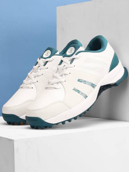 Avant Men's Outfield Cricket Shoes - White/Teal