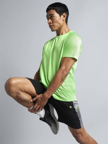 Men's Lime Power Training Sculpted T-shirt