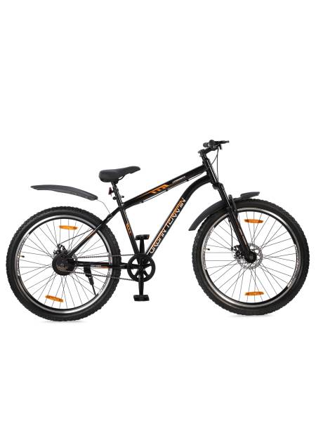 Mountain Cycle Steel Single Speed 27.5 inch, Black, Ideal For 5.2 ft - 6 ft, Free Trainer Sessions and Cycling Event