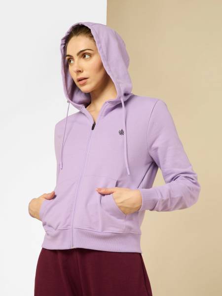 All Day Cover up Purple Hoodie