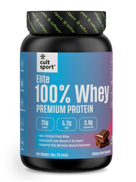 Cultsport Elite 100% Whey Protein, 2 Kg