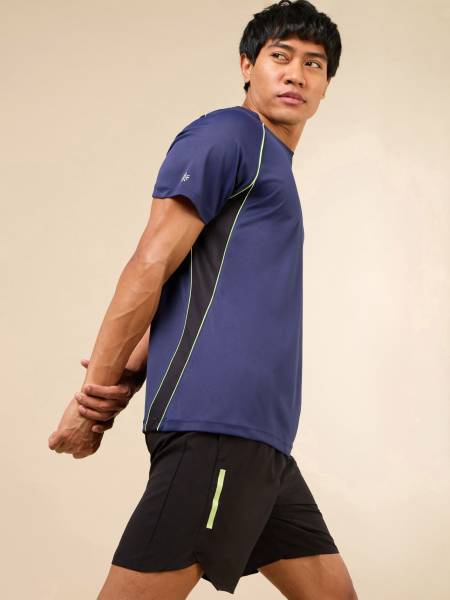 Men Navy HIIT Elevate Training T-shirt