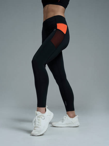 AbsoluteFit Neon Pop Leggings with side pockets