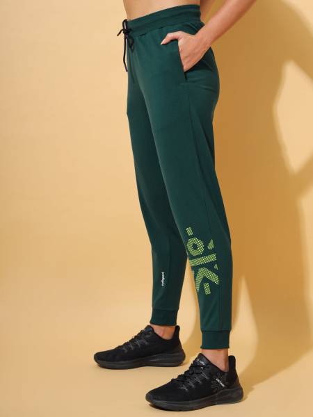 Solid Comfort Jogger with Placement Logo Print