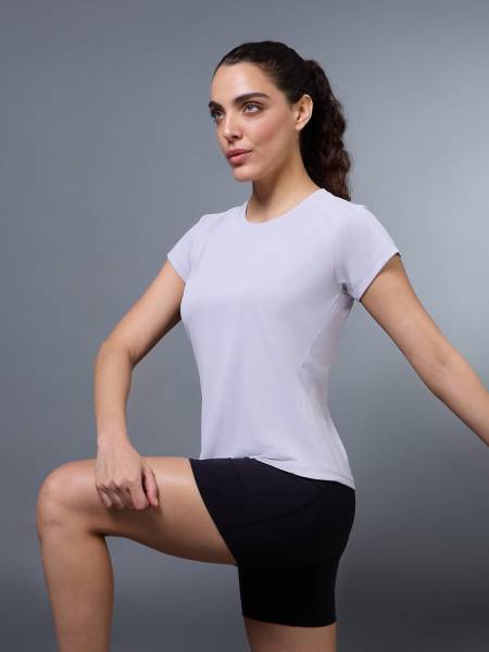 Women's Purple The Runner's Essential T-shirt