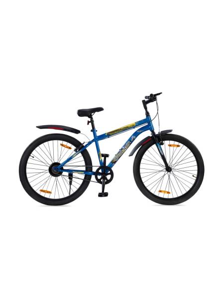 ROKKPRO26TBLUE Steel Single Speed 26 inch Mountain Cycle Free Trainer Sessions, Cycling Event