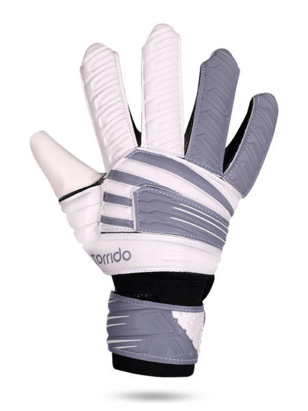 NIVIA Raptor Torrido Football Gloves (Black/Red/White)