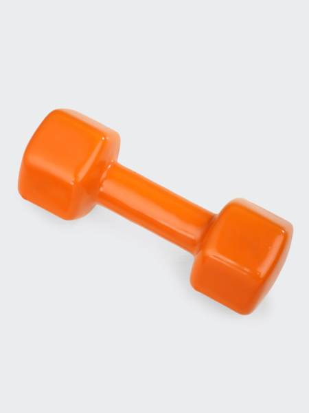 4kgx1 Vinyl Dumbbell | For Home Gym Exercises | Vinyl Coating with easy grip | 1 Piece (6 months extended Warranty only on Cultsport.com)