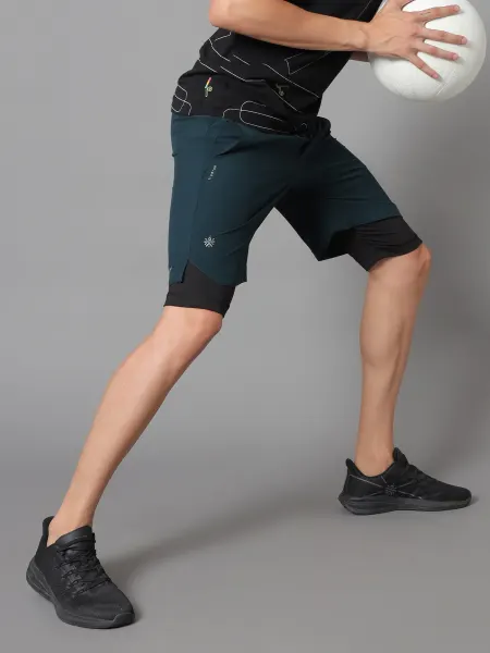 Workout Shorts with Inner Tights