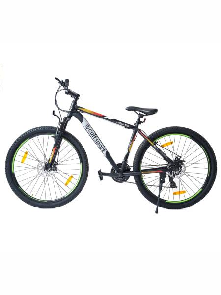 Hemis Steel 21 Speed Shimano Gear 29 inch Mountain Cycle, Dual Disc Brake, Front Suspension, Double Wall Rim, Black, Free Trainer Sessions, Cycling Event