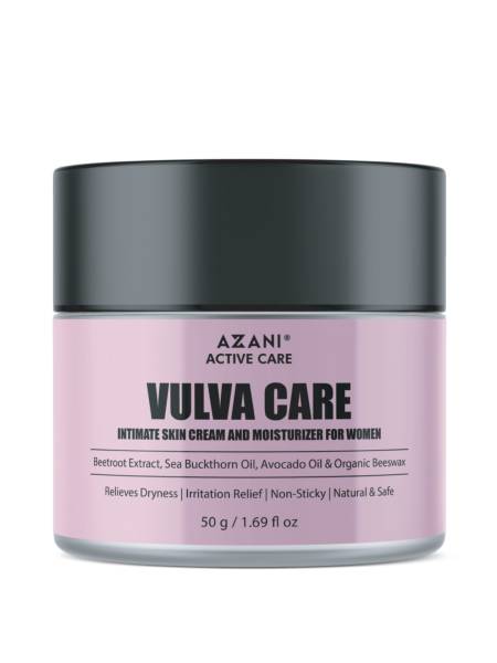 Azani Active Care Vulva Care| Intimate Area Skin Cream and Moisturizer, 50 gm