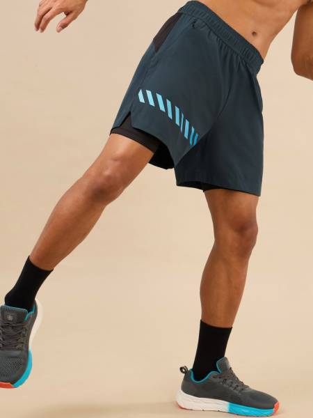 Men's Dopamine Energy Neon Green Training Shorts
