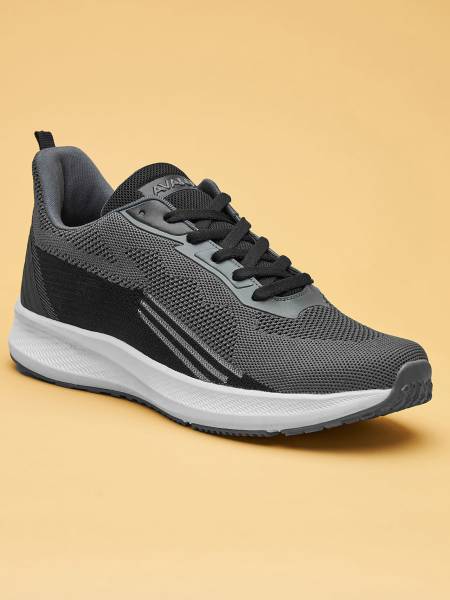 Avant Men's UltraBoom Running and Training shoes-D.Grey