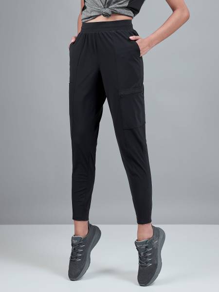 Active High Waist Solid Joggers
