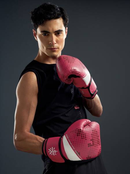 Pro Boxing Gloves with Antimicrobial Lining