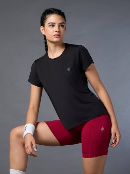 Women's Athlete Pro Black T-shirt