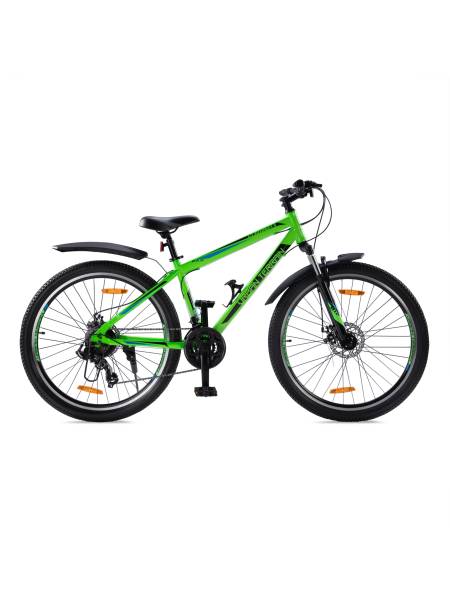 Mountain Cycle Steel 21 Speed 27.5 inch, Green, Ideal For 5.2 ft to 6 ft, Free Trainer Sessions and Cycling Event