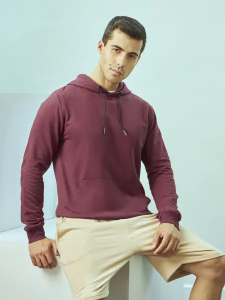 Hooded Sweatshirt with Kangaroo Pocket