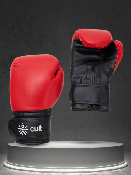 CULT Neo Boxing Gloves - PU optimal thickness - Red/Black