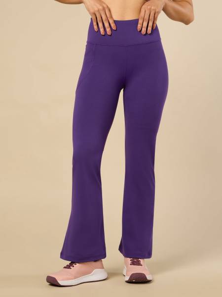 Women's COMFlex Purple Performance Flare Pants