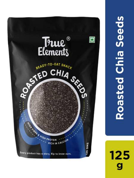 True Elements Roasted Chia Seeds 125gm