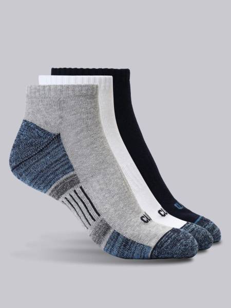 Cult Sports Women's Low Ankle Cotton Socks - Multicolour (Pack of 3)