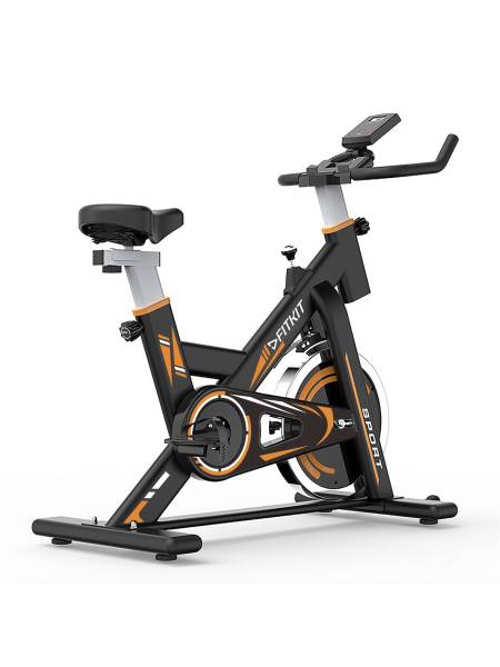 FK2000 (13.22lbs Flywheel) With Free Installation, Trainer Led Sessions Spinner Exercise Bike  (Orange)