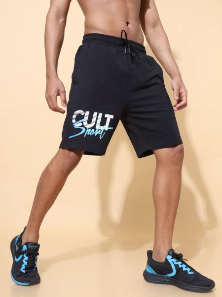 Comfort Shorts with Graphic Print