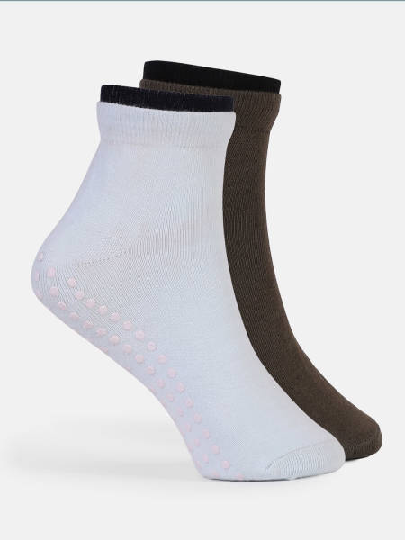cult Yoga Anti-skid Socks Pack of 2 Multicolor Unisex