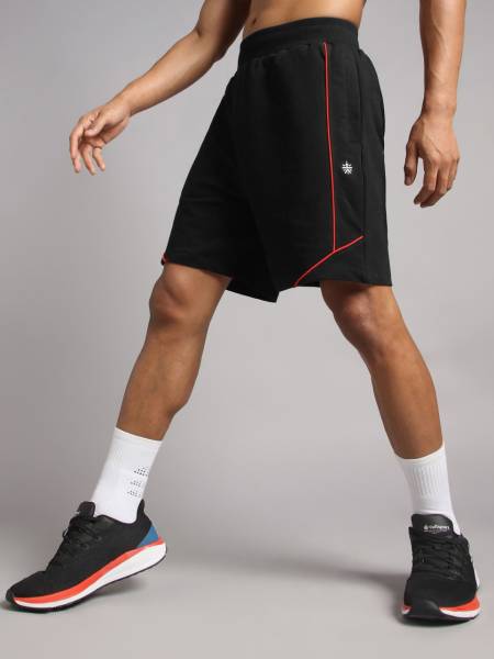 Men's Black Sports Club Shorts