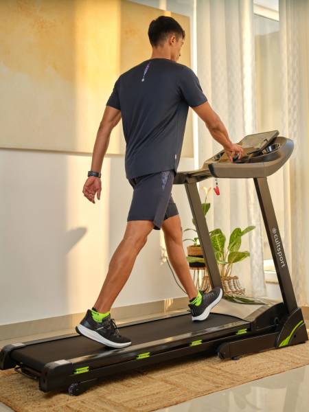 Smartrun c2: Bluetooth enabled treadmill with 15-level auto incline (6 Months extended Warranty only on Cultsport.com)
