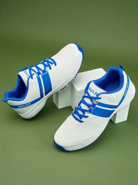 Avant Men's PaceMax Cricket Shoes-White/Blue