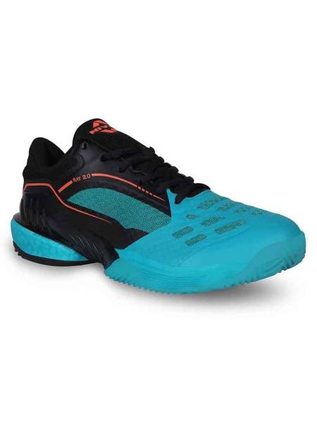 NIVIA Men Ray 2.0 Tennis Shoes (Turquoise/Black)